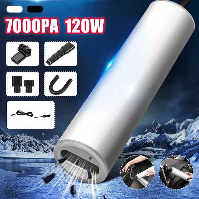 Portable Handheld Vacuum Cleaner 120W Car Charger - Image 8